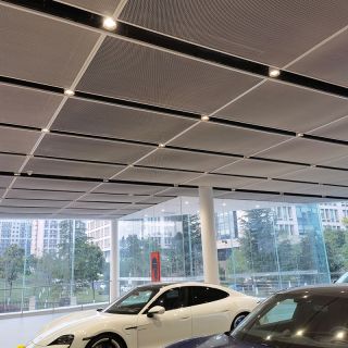 Expanded Metal Ceiling