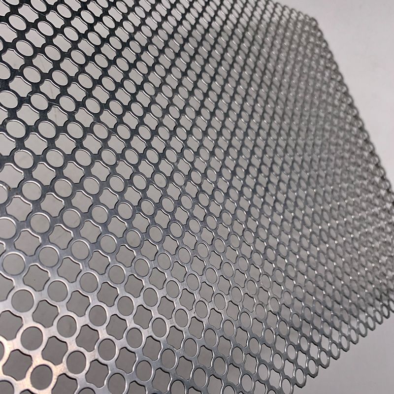 Aluminum Irregular Shape Perforated Mesh