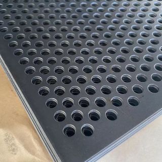 Round Hole Perforated Steel Mesh