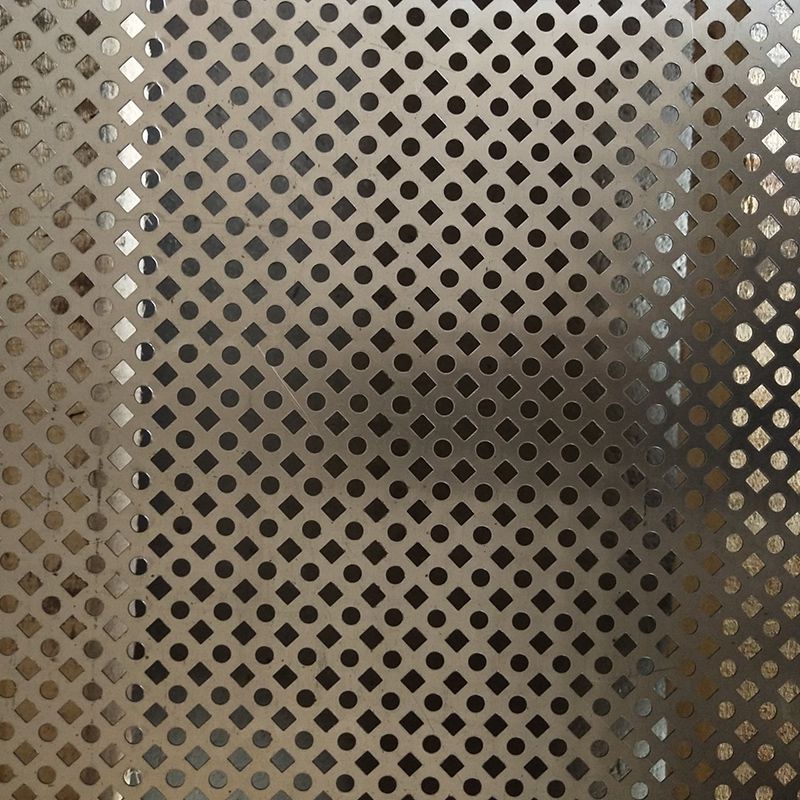 Irregular Shape Perforated Steel Metal Mesh